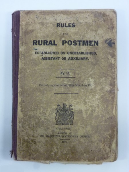 Rule Book for the Rural Postman