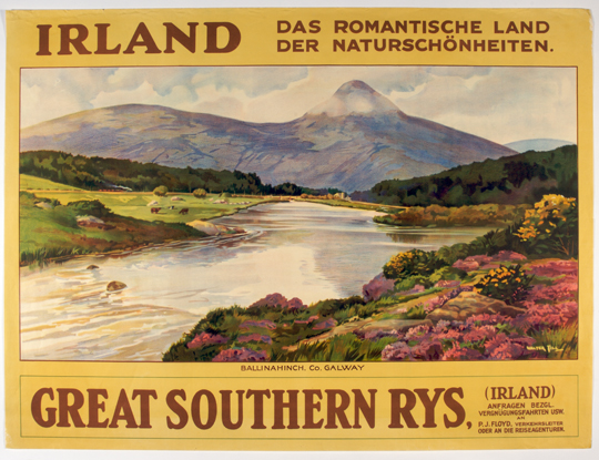 Irland. Das Romantische Land der Naturschönheiten. Ballinahinch. Co. Galway. Great Southern Railways (Irland)