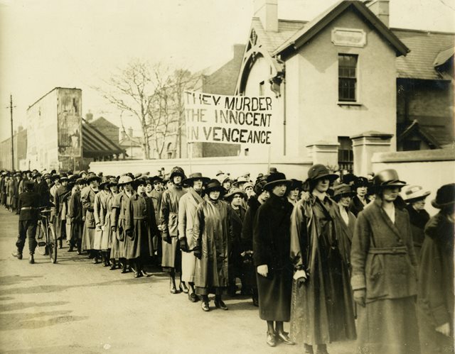 Protest, Mountjoy Prison, 13th March 1921