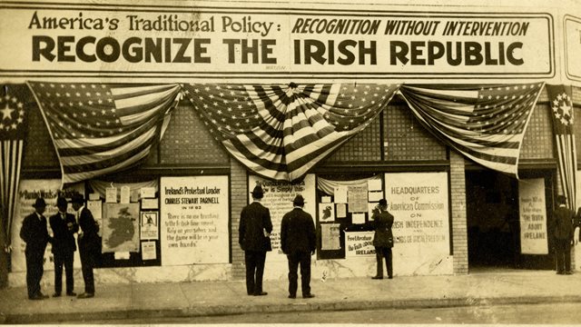 Headquarters of the American Commission on Irish Independence and Friends of Irish Freedom, New York, c. 1920