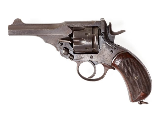 Webley Mark V revolver, Austin Stack