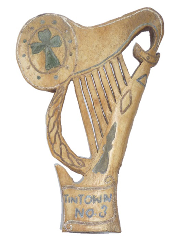 Irish Republican POW Bone Carvings