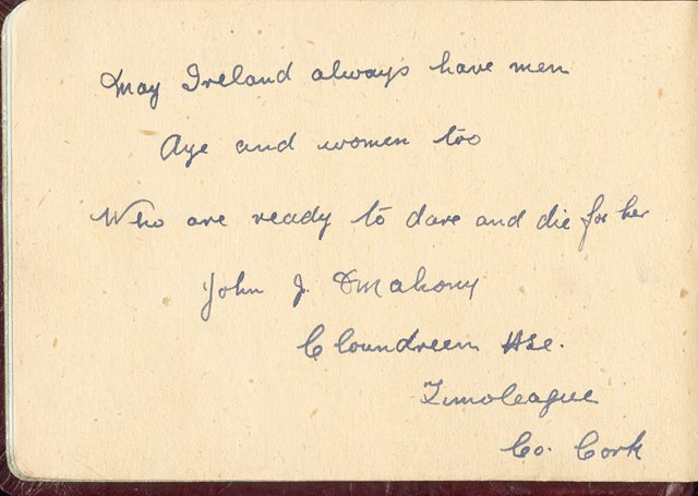 Wormwood Scrubs hunger striker autograph book, 1920