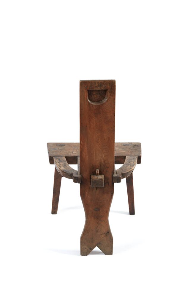 Chair made by Thomas Durkan. NMI Collections F:1931.114