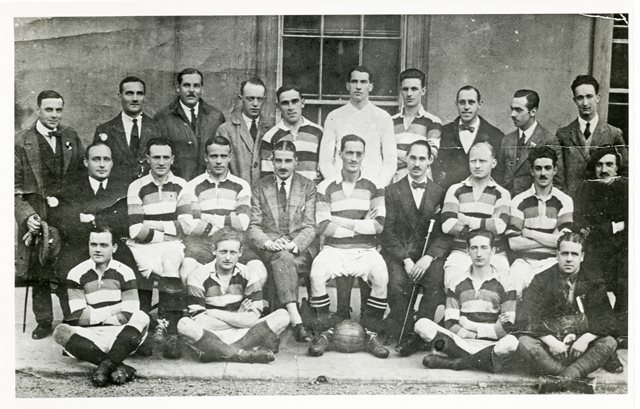 British Forces football team, c.1920
