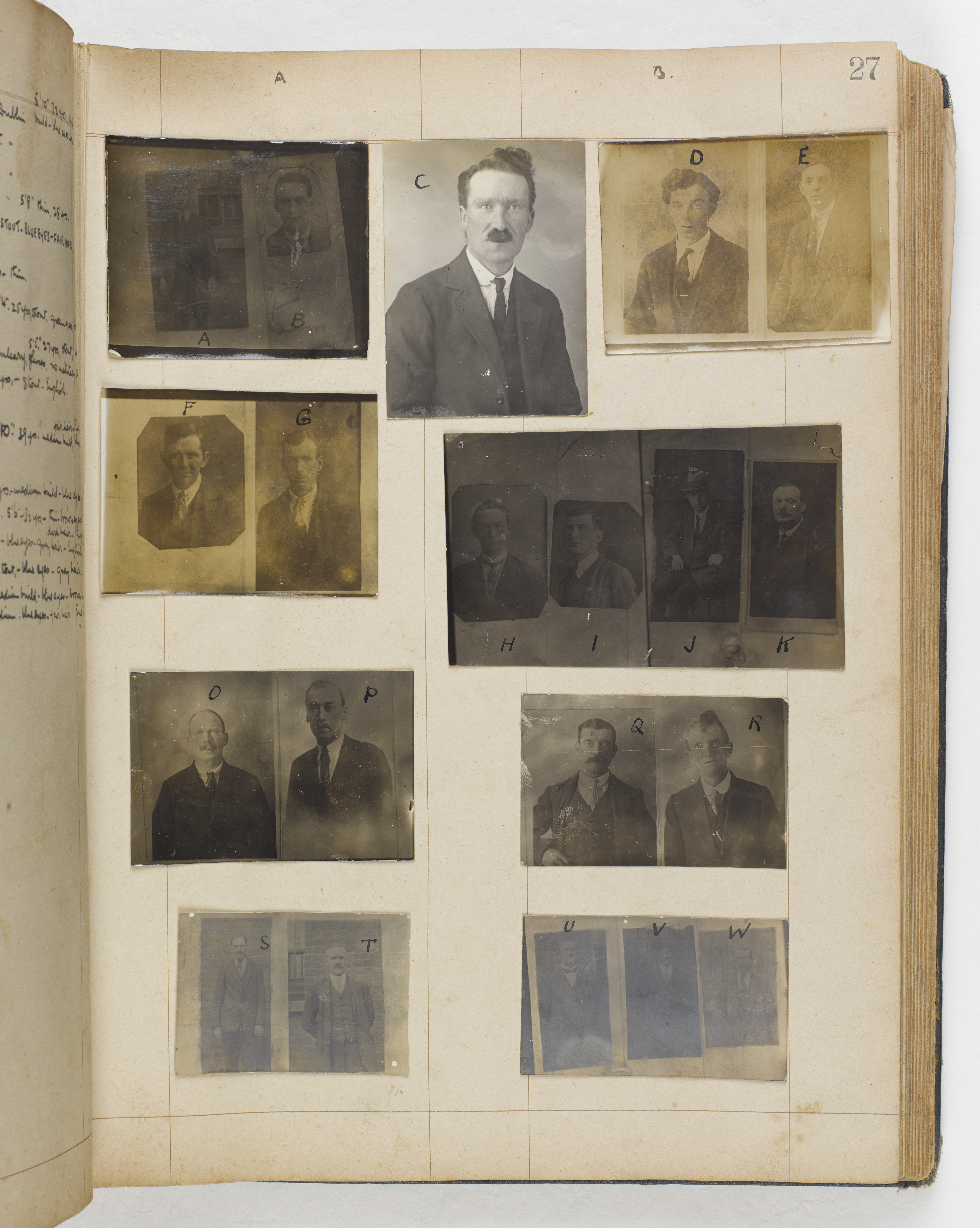 IRA Intelligence file, c. 1920-21