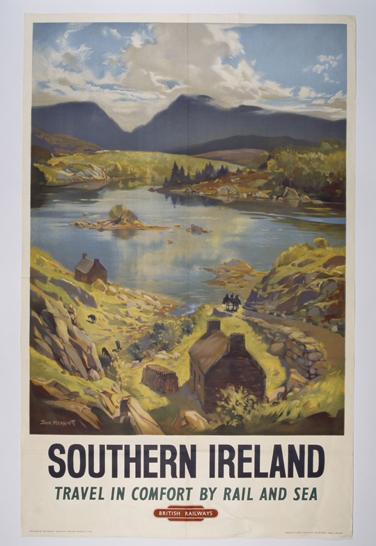 Southern Ireland.  Travel in comfort by rail and sea. British Railways