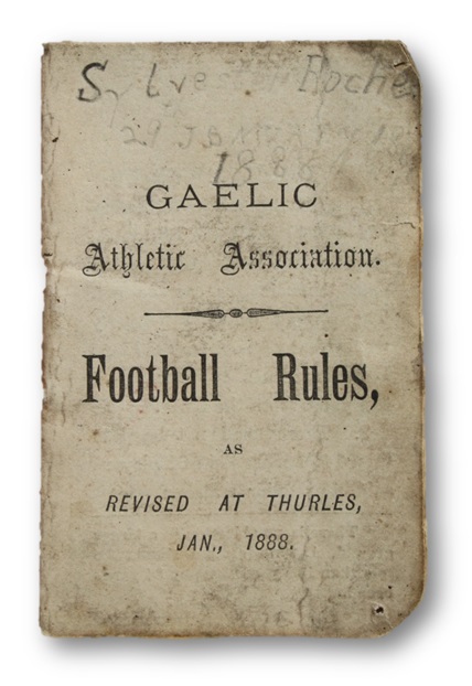 Gaelic Athletic Association Football Rules Book 1888
