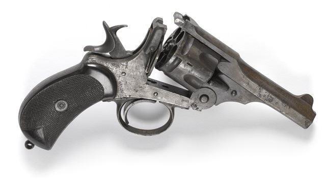 Webley revolver, Frank Flood, 1921