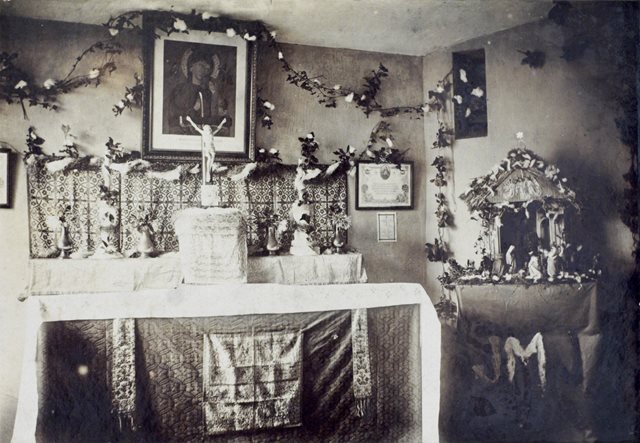 Condemned cell, Usk Prison, 1918-1919
