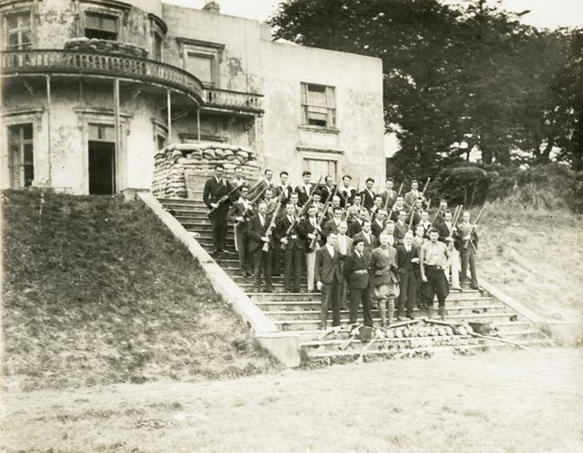IRA arms bunker, Killakee, Co. Dublin, c. 1921