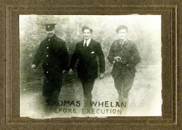 Thomas Whelan, Guard and an Auxiliary, Mountjoy, 1921