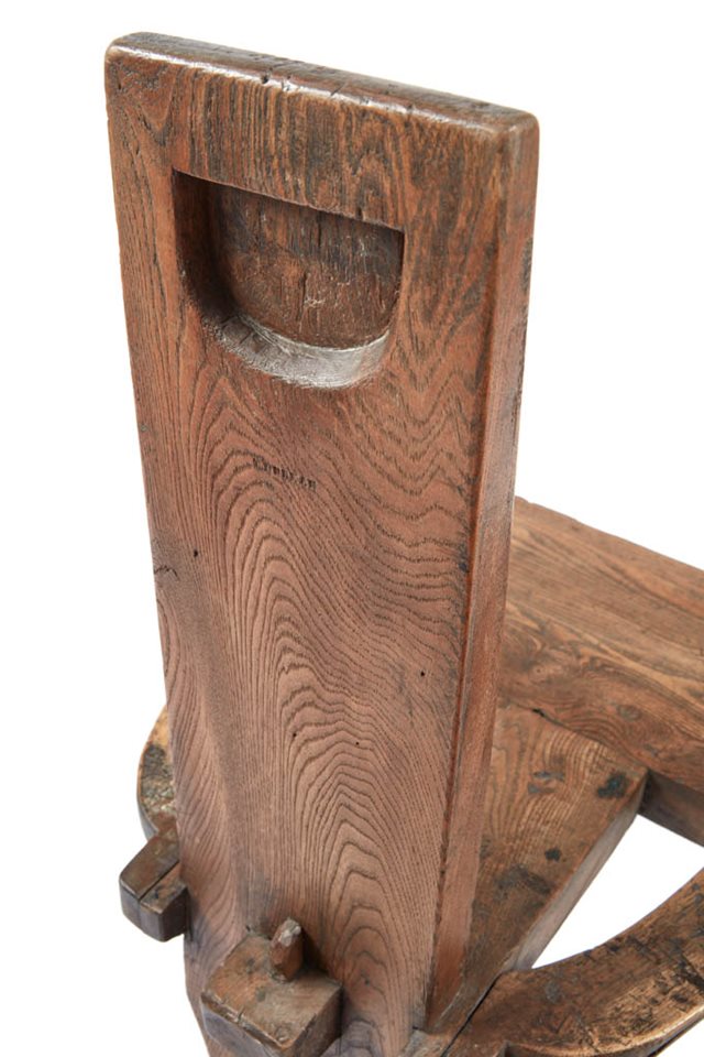 Chair made by Thomas Durkan. NMI Collections F:1931.114