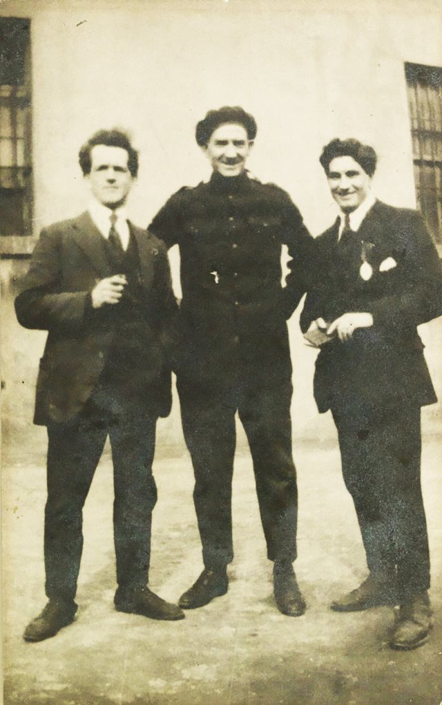 Paddy Moran, Thomas Whelan and Auxiliary, Mountjoy, 1921