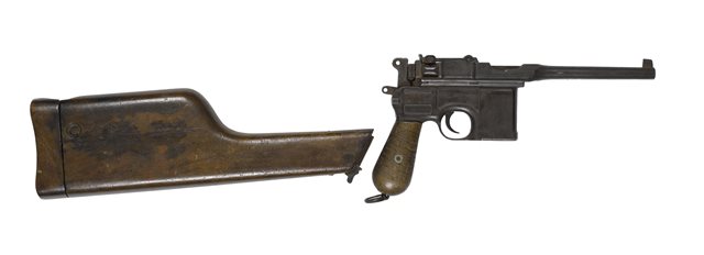 Mauser pistol, Vinnie Byrne, The Squad, 1920