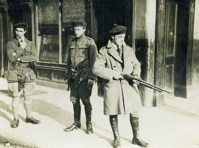 Auxiliary members of the Royal Irish Constabulary, c. 1920