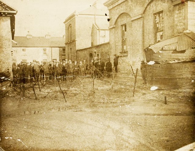 Republican prisoners, Town Hall, Galway, 1920-1921