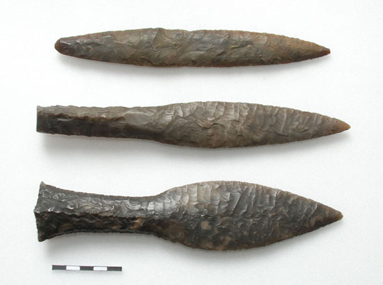 Late Neolithic Flint Daggers from Denmark | National Museum of Ireland