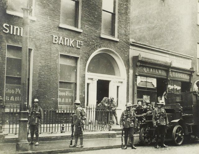 Raid on Sinn Féin Bank, September 1919