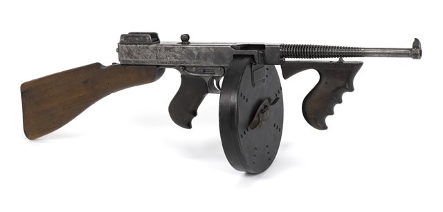 Thompson sub-machine gun, 1920