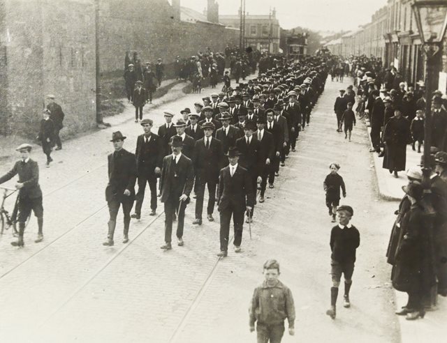 Funeral of Seán Doyle, F Company 4th Battalion, Dublin Brigade, 1920