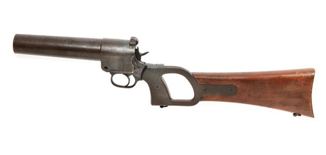 Verey light signal pistol, Drangan R.I.C. Barracks, Co. Tipperary, 1920