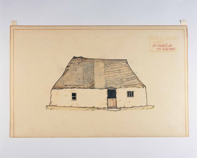 Swedish Ethnologists, 1930s: Architectural Drawings of Irish Traditional Houses 