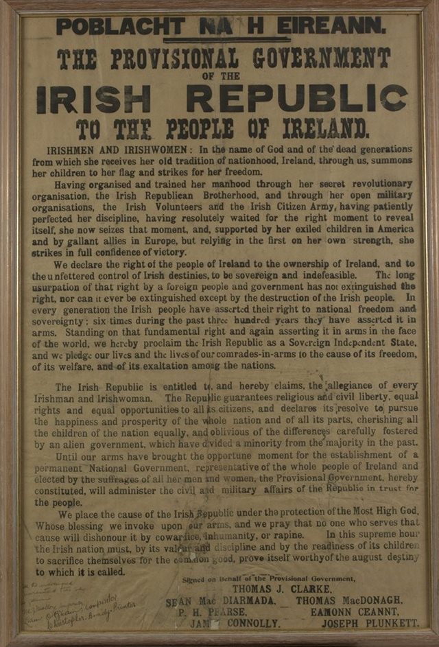 The Proclamation of the Irish Republic