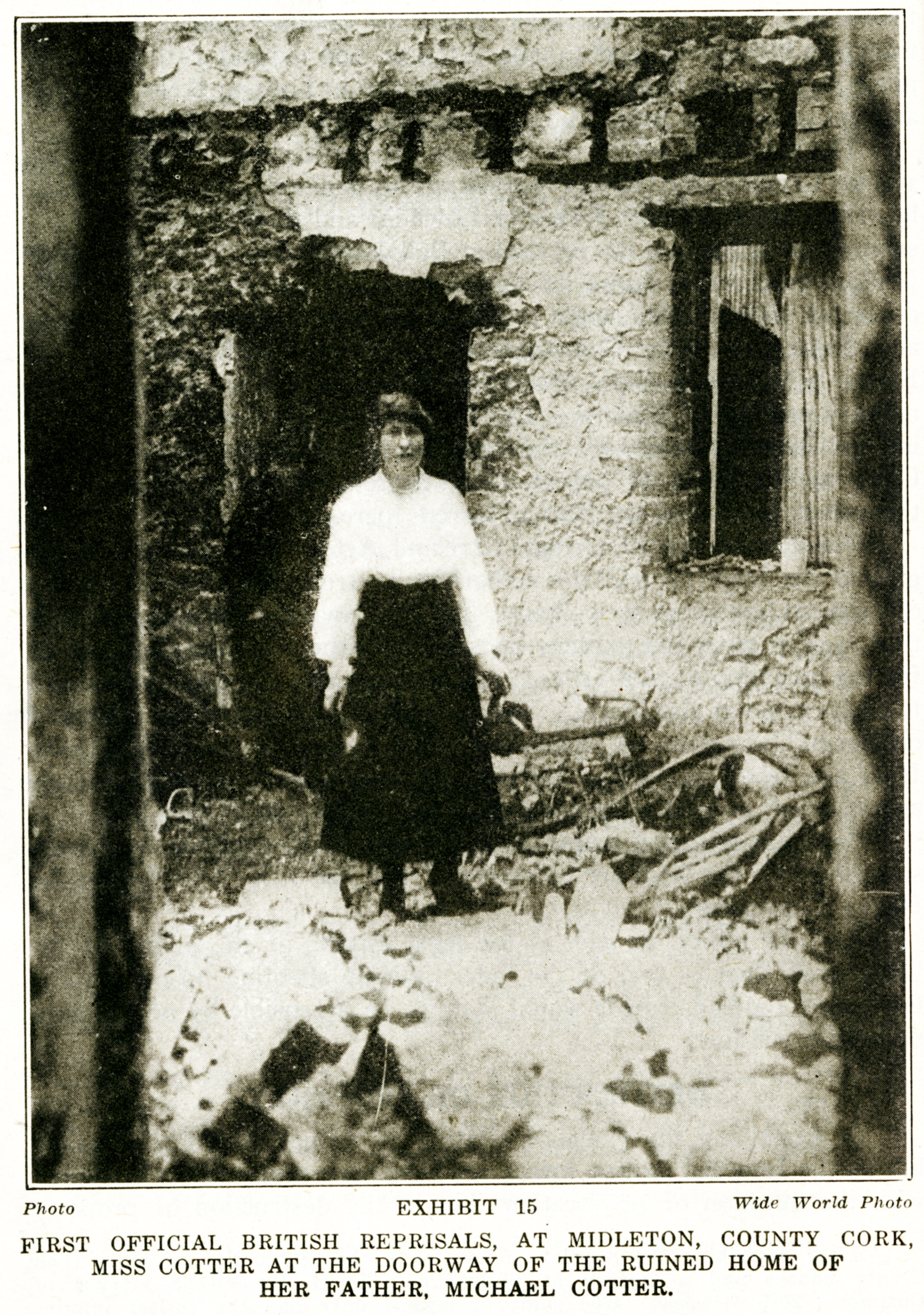 British reprisal at Midleton, Co. Cork, December 1920