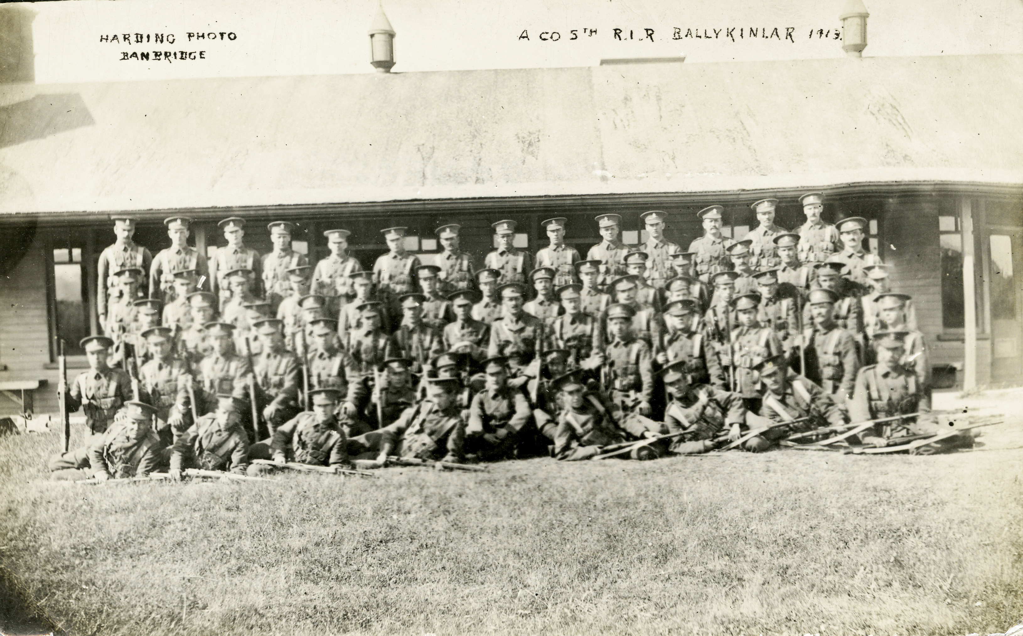 5th Royal Irish Rifles at Ballykinlar Camp, Co. Down, 1913