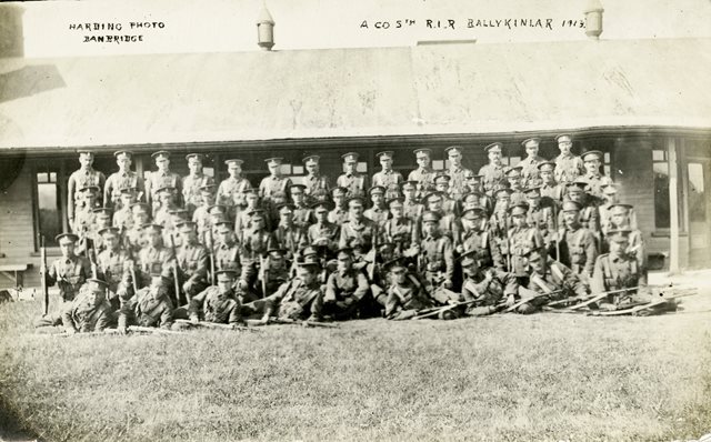 5th Royal Irish Rifles at Ballykinlar Camp, Co. Down, 1913