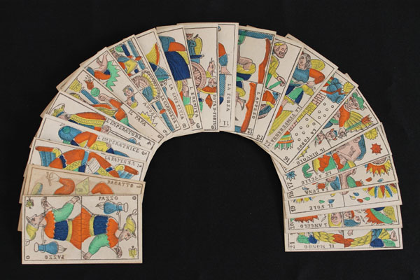 Deck of Italian Tarot Cards
